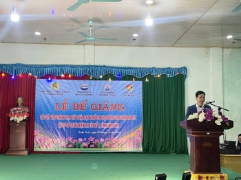 LỄ BẾ GIẢNG CÁC LỚP HỌC CHÍNH TRỊ, PHÁP LUẬT VÀ DẠY NGHỀ CHO HỌC VIÊN TẠI CƠ SỞ CAI NGHIỆN MA TÚY SỐ 1 TỈNH HƯNG YÊN VỚI SỰ THAM GIA GIẢNG DẠY CỦA CÁC GIẢNG VIÊN KHOA LUẬT VÀ LÝ LUẬN CHÍNH TRỊ, TRƯỜNG ĐẠI HỌC THỦY LỢI.