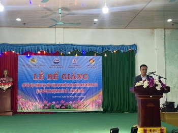 LỄ BẾ GIẢNG CÁC LỚP HỌC CHÍNH TRỊ, PHÁP LUẬT VÀ DẠY NGHỀ CHO HỌC VIÊN TẠI CƠ SỞ CAI NGHIỆN MA TÚY SỐ 1 TỈNH HƯNG YÊN VỚI SỰ THAM GIA GIẢNG DẠY CỦA CÁC GIẢNG VIÊN KHOA LUẬT VÀ LÝ LUẬN CHÍNH TRỊ, TRƯỜNG ĐẠI HỌC THỦY LỢI.